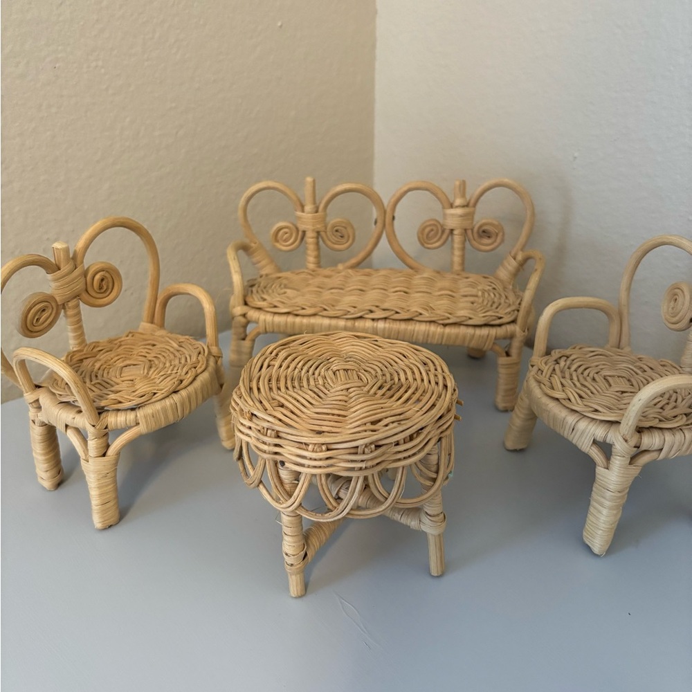Wicker Doll furniture
